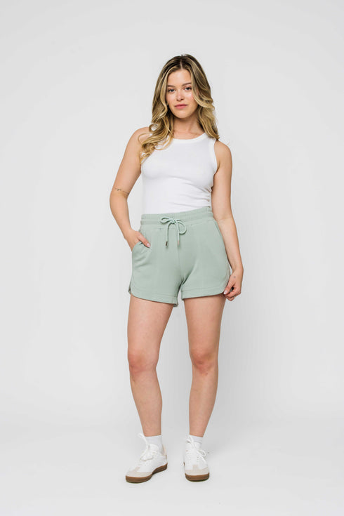 Deena-Luxe Fleece Short